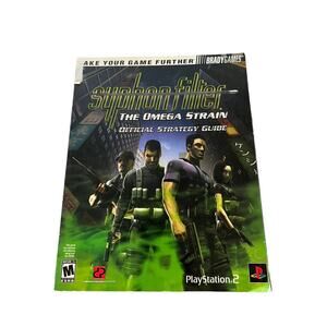 Syphon Filter: The Omega Strain Official Strategy Guide Brady PS2 PlayStation 2